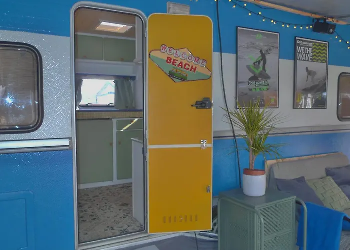 Camper Bros - Wynajem Przyczepy Na Polwyspie, 10m Od Plazy, Klimatyzacja 营地